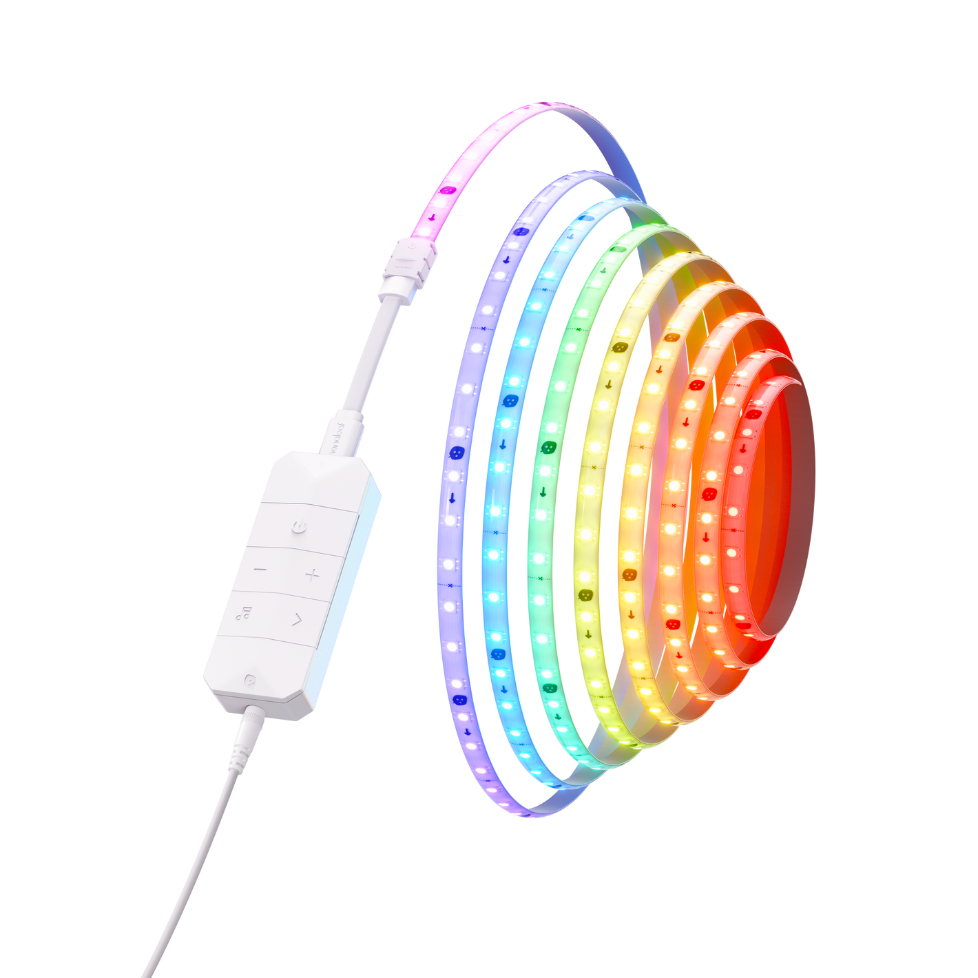 Nanoleaf 多彩智能燈帶 5米 HD 彩色調控 套裝 Wi‑Fi 藍牙 Matter 兼容