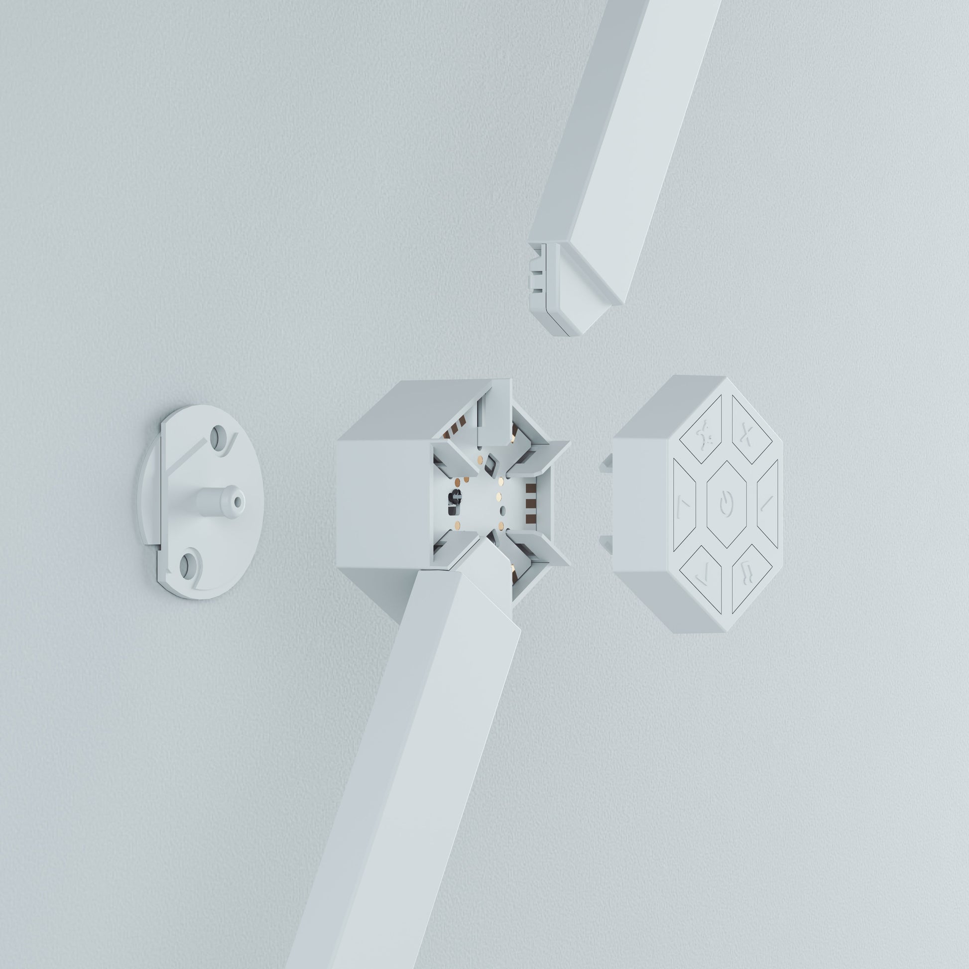 Nanoleaf Lines 60° 智能LED背光燈條 3條套裝 - 創意光影設計