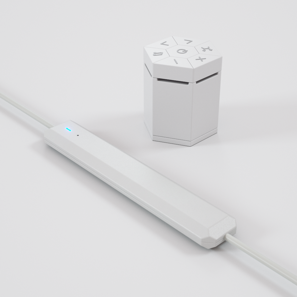 Nanoleaf Lines 60° 智慧雙色 LED 背光條 9條 套裝