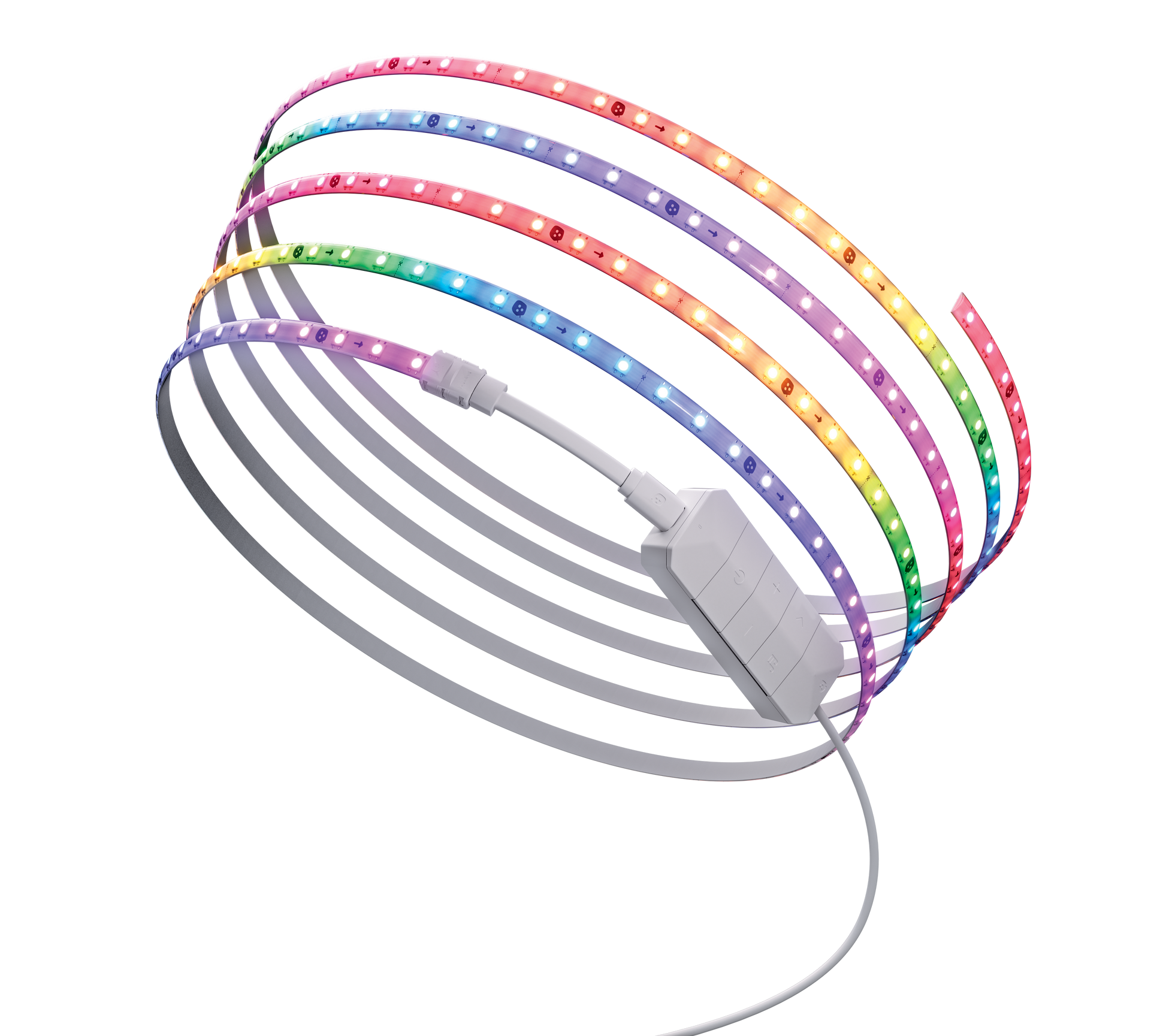 Nanoleaf 多彩智能燈帶 5米 HD 彩色調控 套裝 Wi‑Fi 藍牙 Matter 兼容