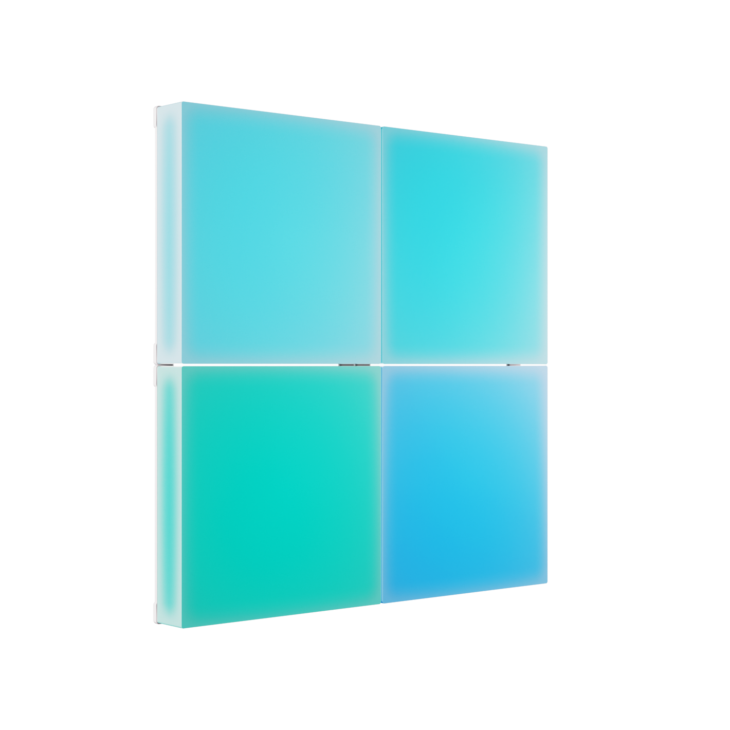 Nanoleaf 小正方形擴充套件 4塊 多功能 智慧燈光組 可自訂布局 兼容HomeKit 適用於居家辦公