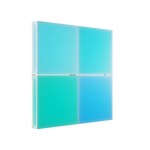 Nanoleaf 小正方形擴充套件 4塊 多功能 智慧燈光組 可自訂布局 兼容HomeKit 適用於居家辦公