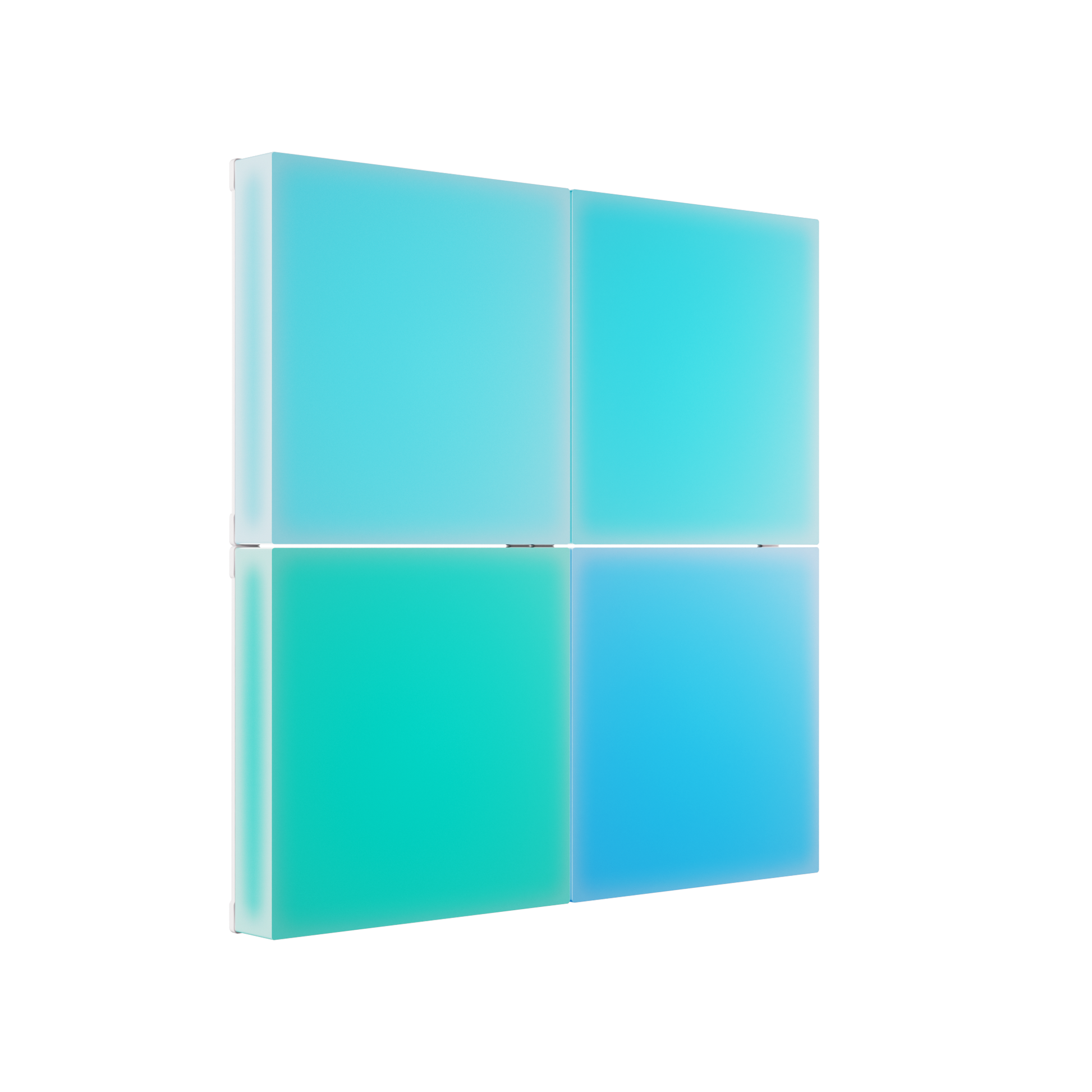 Nanoleaf 小正方形擴充套件 4塊 多功能 智慧燈光組 可自訂布局 兼容HomeKit 適用於居家辦公