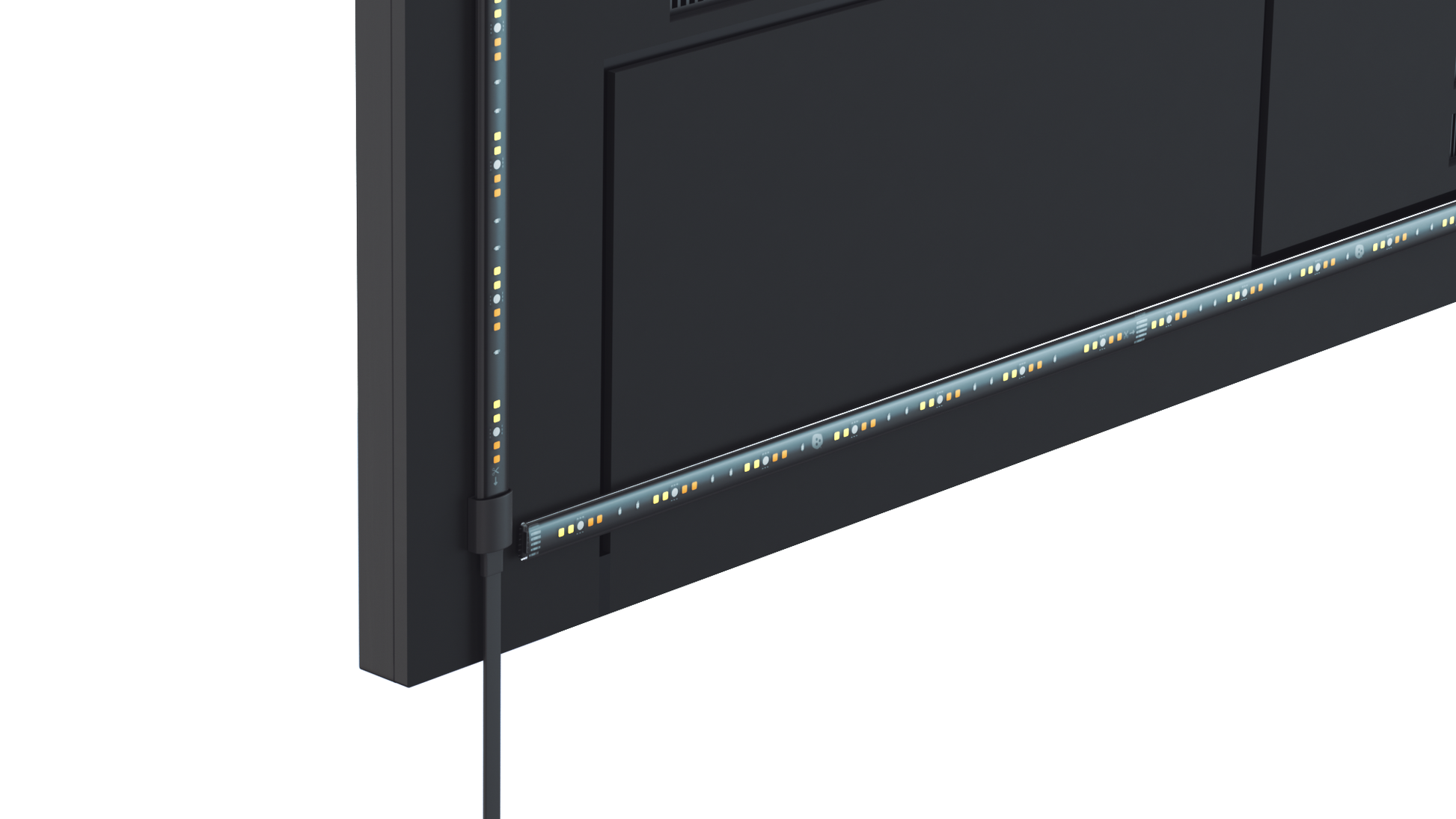 Nanoleaf 4D 超沉浸式螢幕鏡像 可裁剪光條 套件 65吋至85吋 適用電視與顯示器 家庭娛樂