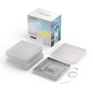 Nanoleaf Skylight 智能嵌入式天窗 三塊組 全屋光影 合作照明 方案 創意設計