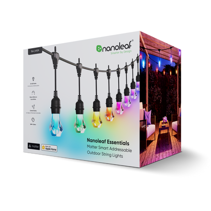 Nanoleaf 智能 防水 多彩 戶外 燈串 15米 套裝