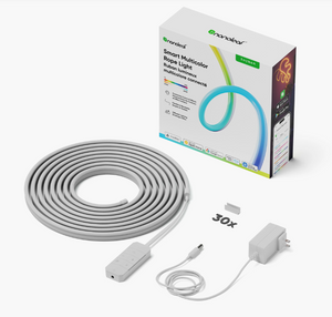 Nanoleaf 智慧多彩柔性燈帶 可彎曲 Wi‑Fi 藍牙 Matter 互聯 室內裝飾 多色變化