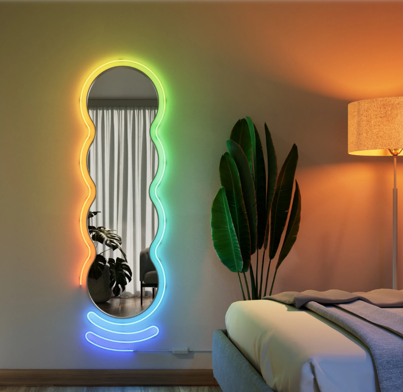 Nanoleaf 智慧多彩柔性燈帶 可彎曲 Wi‑Fi 藍牙 Matter 互聯 室內裝飾 多色變化