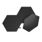Nanoleaf 限量版 超級黑色 六角形 智慧燈板 擴充套裝 3塊組 居家裝飾