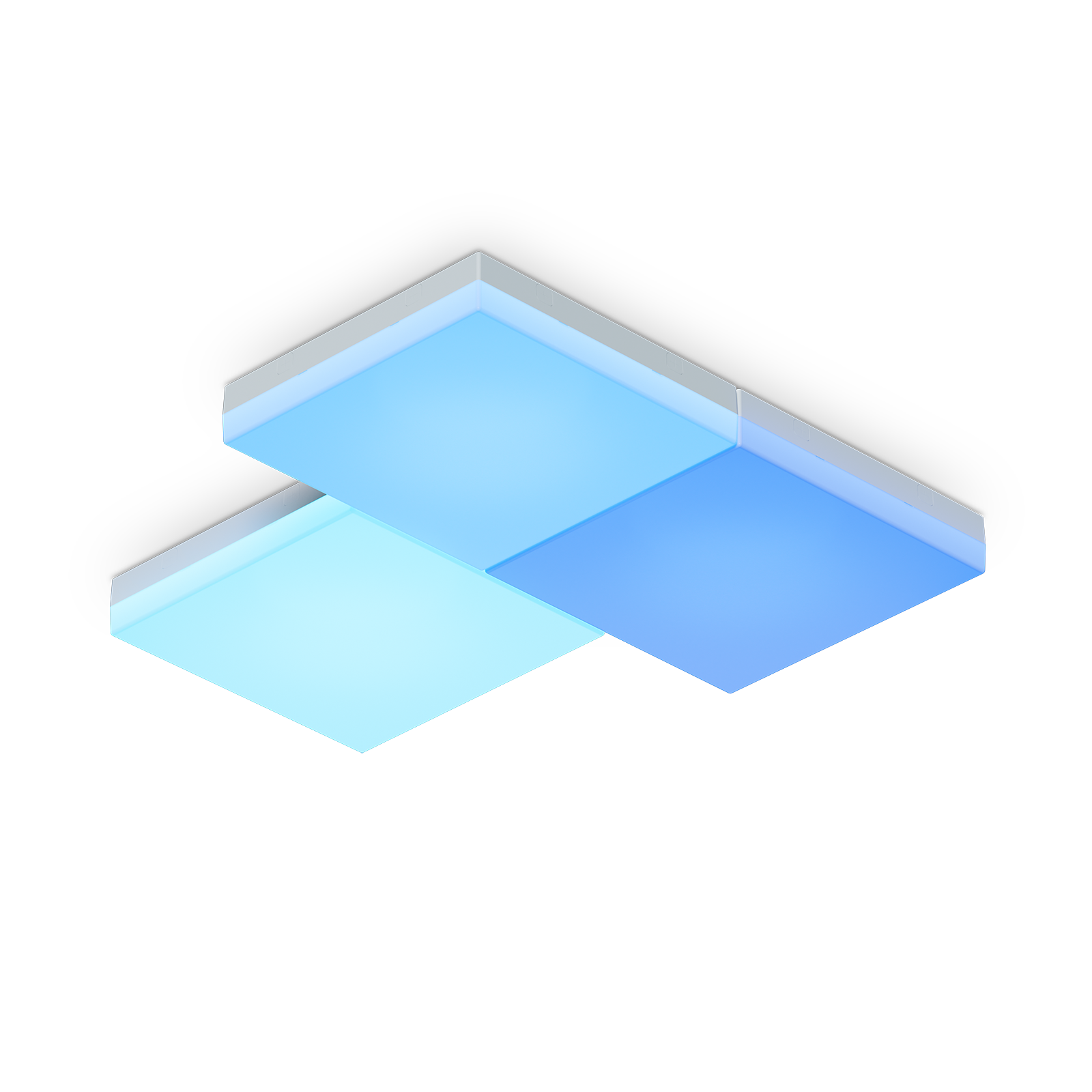 Nanoleaf Skylight 智能嵌入式天窗 三塊組 全屋光影 合作照明 方案 創意設計