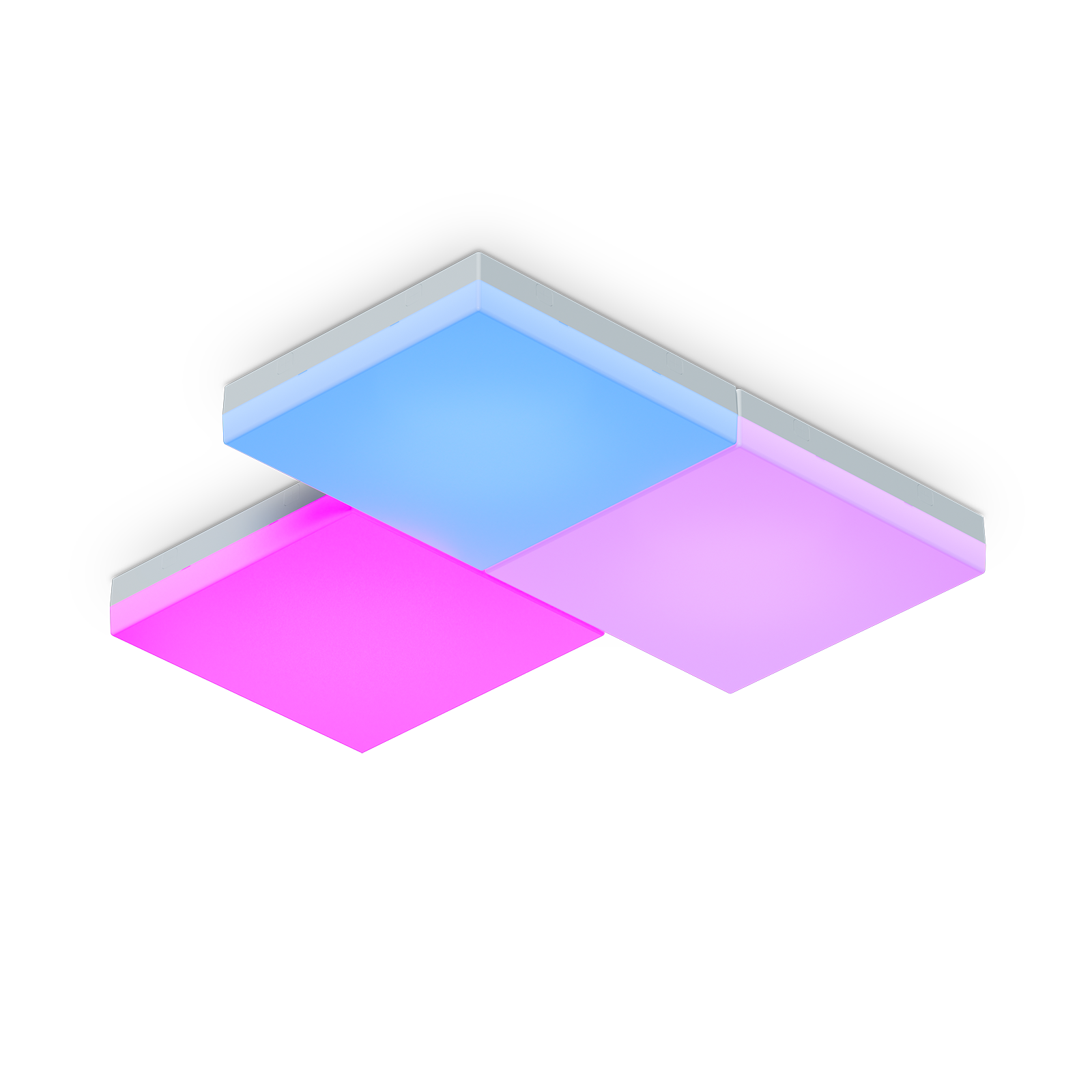 Nanoleaf Skylight 智能嵌入式天窗 三塊組 全屋光影 合作照明 方案 創意設計