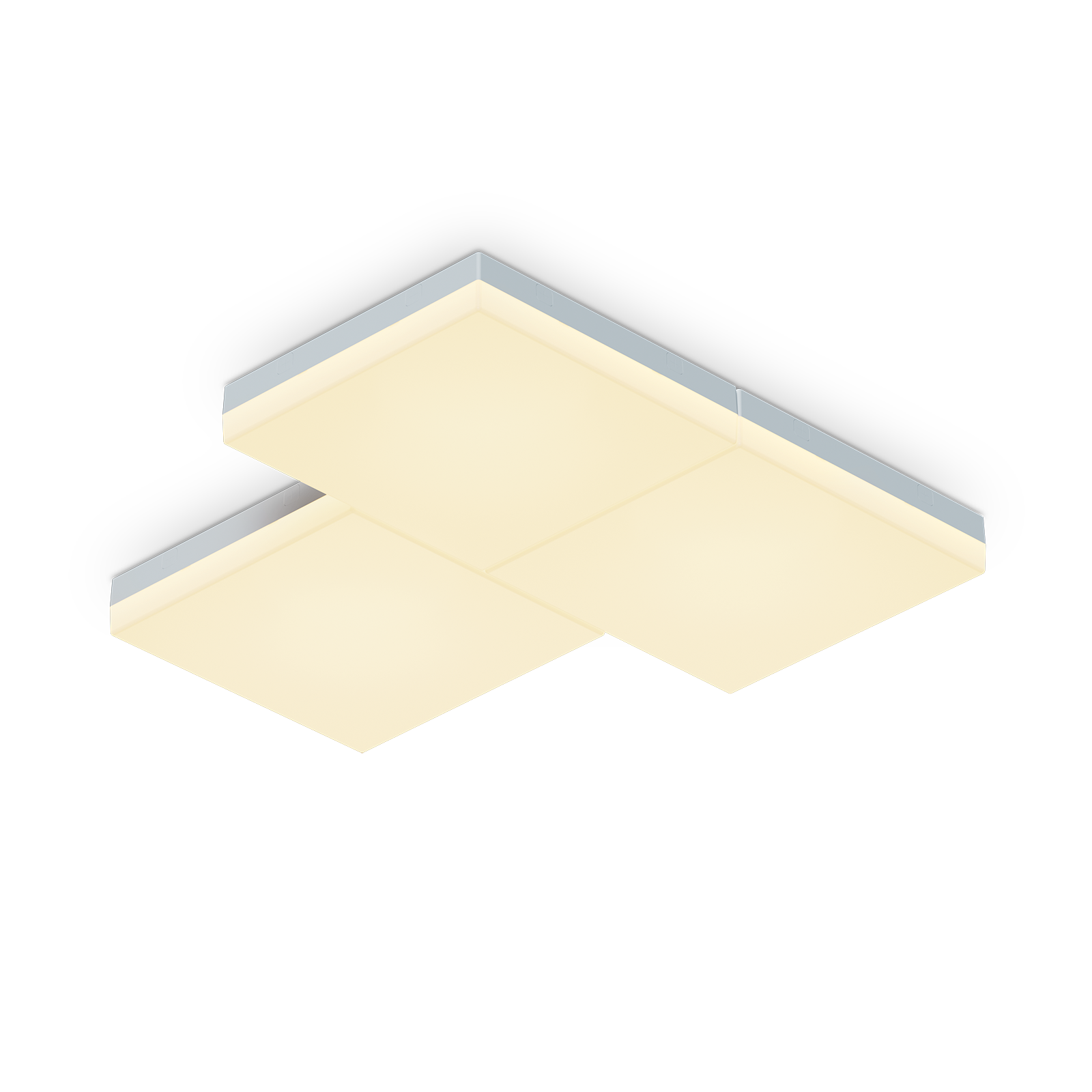 Nanoleaf Skylight 智能嵌入式天窗 三塊組 全屋光影 合作照明 方案 創意設計