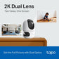 TP-Link Tapo C245D 2K 3MP 雙鏡頭旋轉式家居攝影機