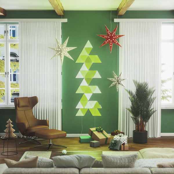 Nanoleaf 三角形智能燈板擴充套裝 3塊 彩色光效模組 可觸控 簡易安裝 家庭氛圍 HomeKit兼容