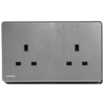 西門子 DELTA®arina 13A 雙位插座 產品圖片