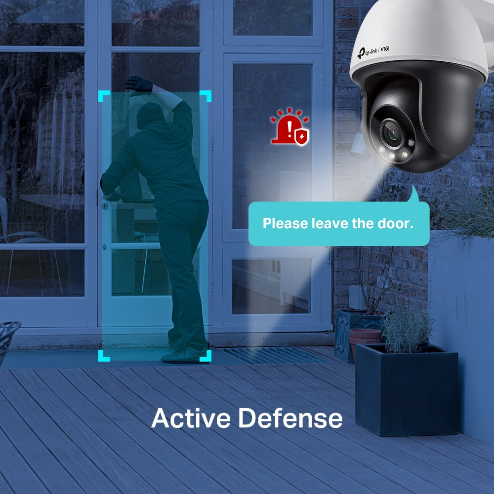 TP-Link VIGI C540 4MP 全彩 戶外 雲台 監控 攝影機