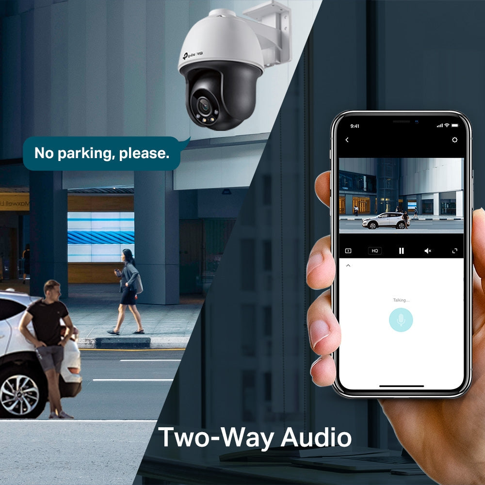 TP-Link VIGI C540 4MP 全彩 戶外 雲台 監控 攝影機
