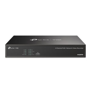 VIGI NVR1004H-4P 4通道 PoE+ 4K HDMI 8MP 解碼 網路錄影機