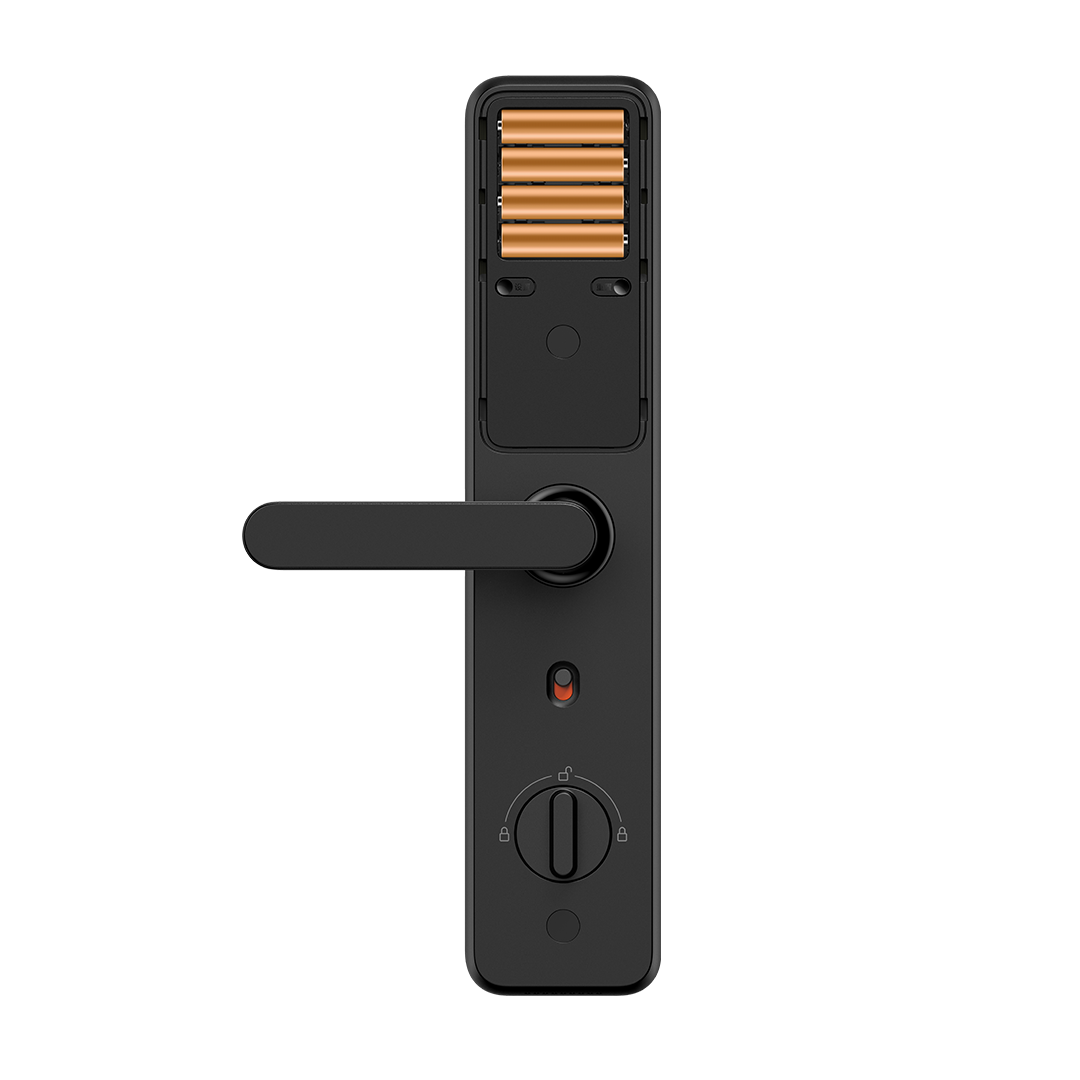 Lockin 鹿客 X9 七合一指紋把手電子鎖 (黑色)