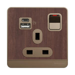 Schneider Electric AvatarOn 13A 單位連保護門有掣雙極插座連兩位Type A+C USB充電插座 電源插座 – 圖4 | linko.shop