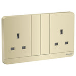 Schneider Electric AvatarOn 13A 两位連保護門有掣插座 電源插座 – 圖2 | linko.shop