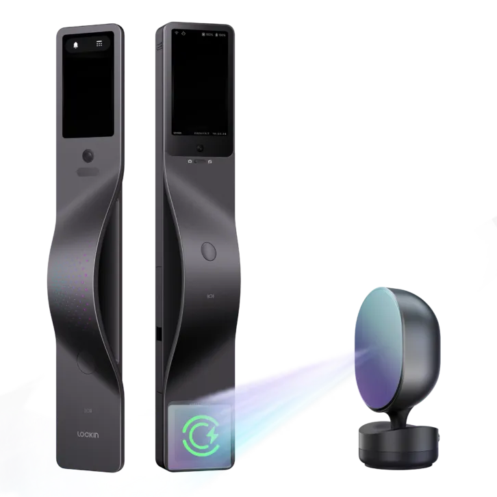 Lockin 鹿客 V7 Max 真AI智能電子門鎖 (左/右開可選) (深空灰)