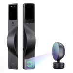 Lockin 鹿客 V7 Max 真AI智能電子門鎖 (左/右開可選) (深空灰)