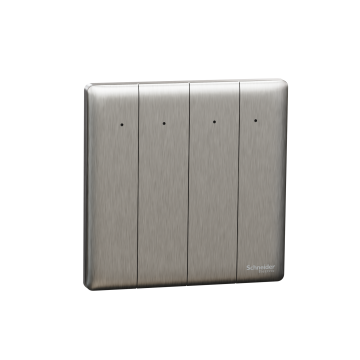 施耐德 Unica X 16AX 單控開關掣連LED指示燈 （單／兩 ／三／四位）