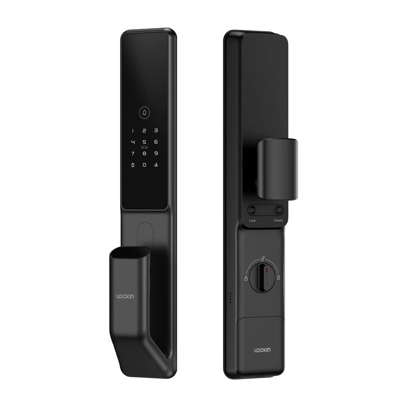 Lockin 鹿客 S5 指靜脈智能電子門鎖 (黑色)