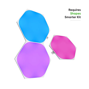 Nanoleaf Shapes 六角形智能燈板 3片套裝，色彩繽紛 可觸控 支援HomeKit 即插即用 簡易安裝