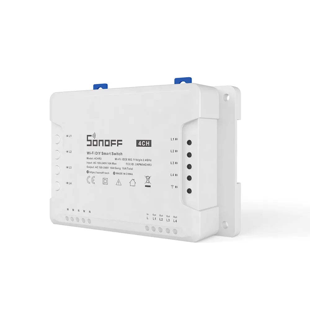 SONOFF 4路 Wi-Fi 智慧開關 4CHR3 & 4CHPROR3