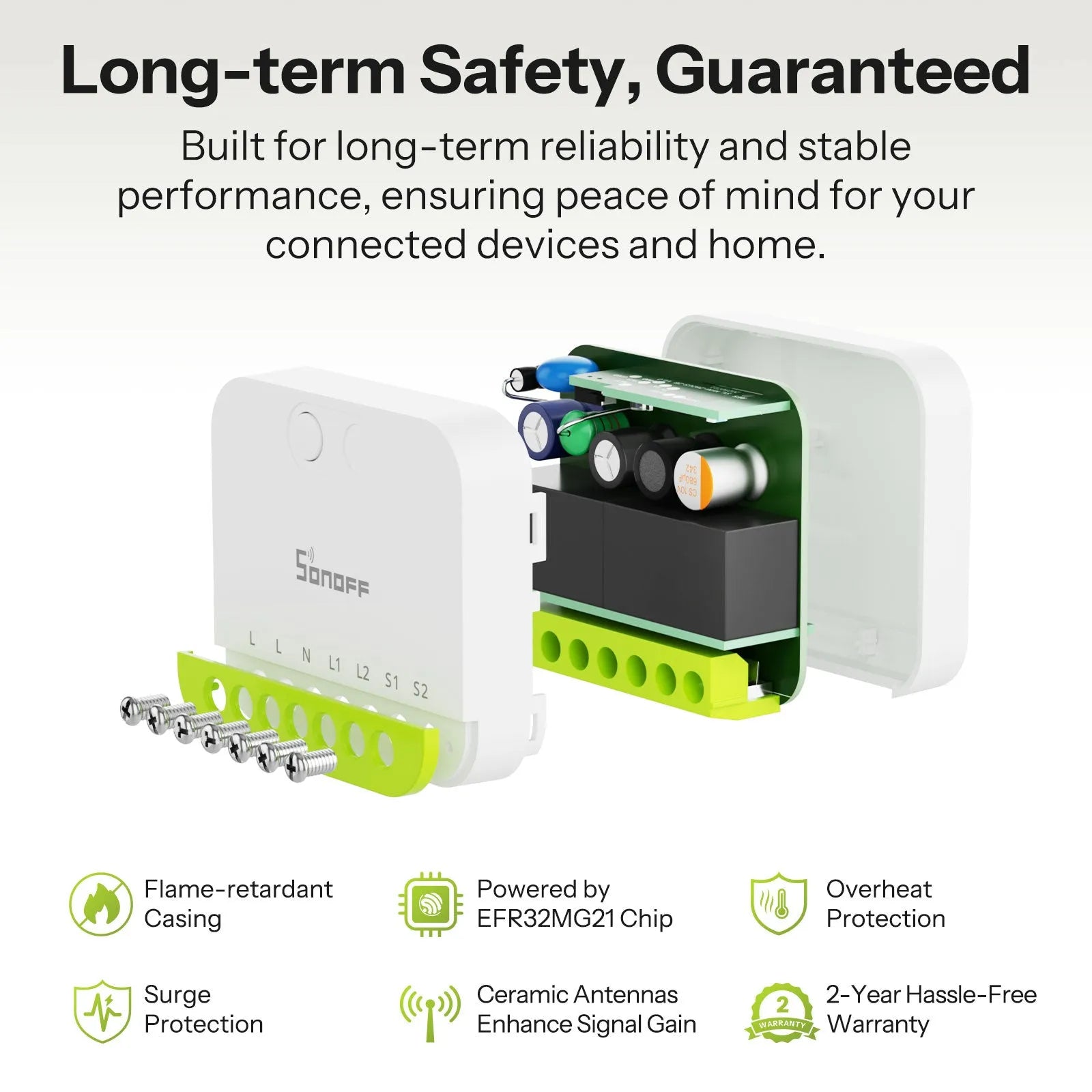 SONOFF MINI DUO 2路 Zigbee 智慧開關 MINI-ZB2GS