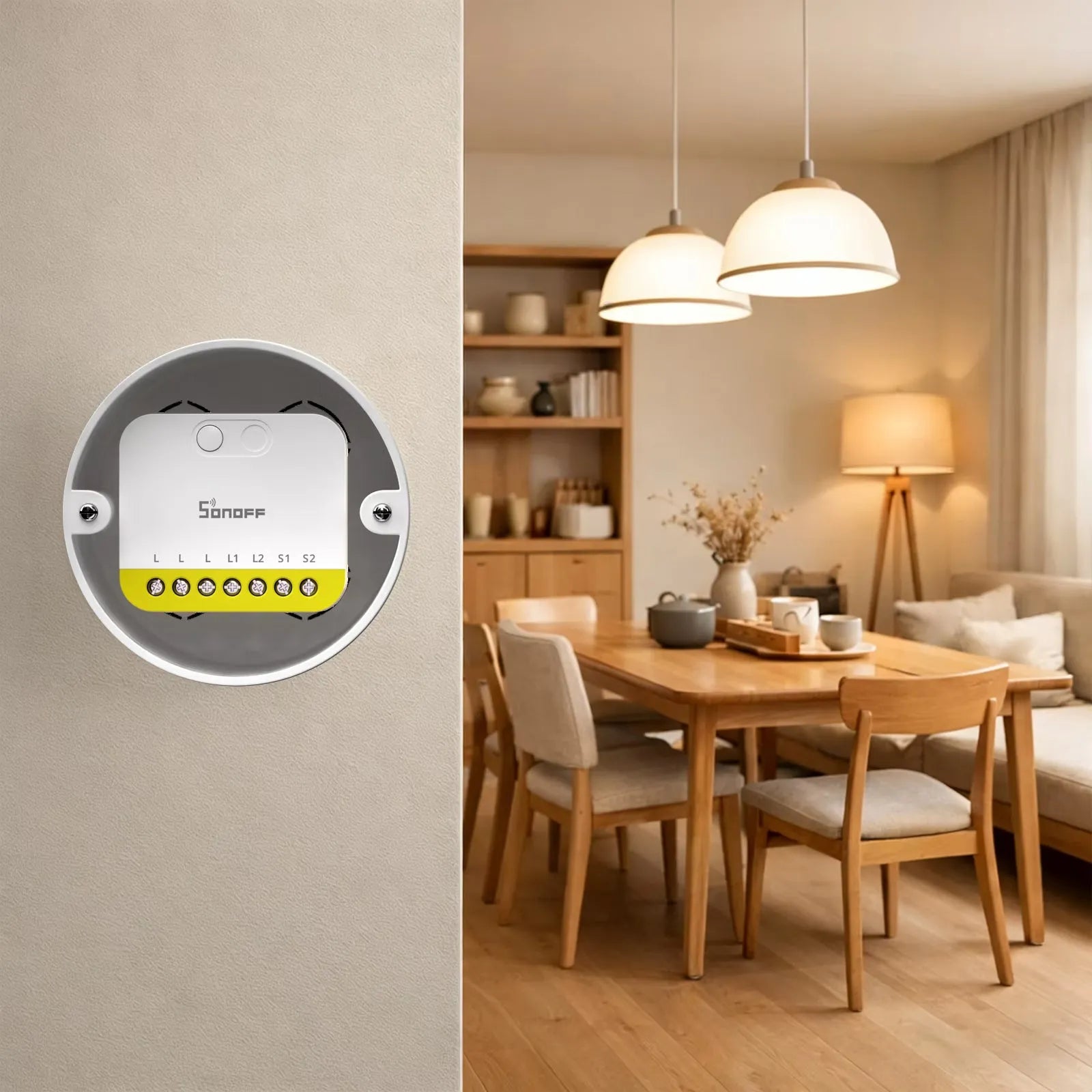 SONOFF MINI DUO-L 2路單火線 Zigbee 智慧開關 MINI-ZB2GS-L