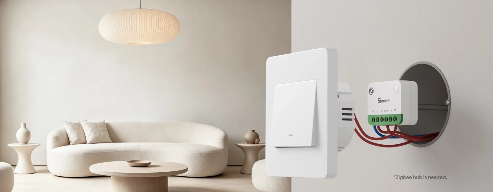 SONOFF MINI ONE PM Zigbee 智慧開關 MINI-ZB1GSP