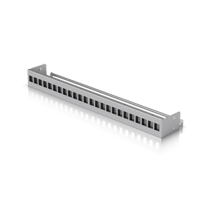 Ubiquiti UniFi 24-Port 空白梯形模組配線架