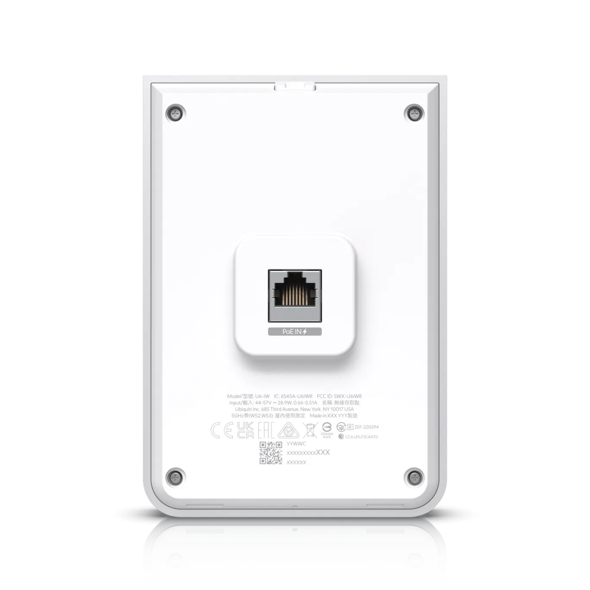 Ubiquiti UniFi U6 In-Wall 無線基地台