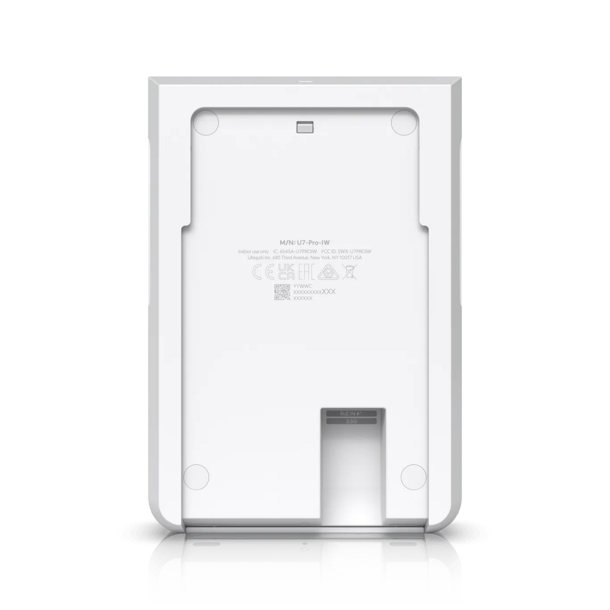 Ubiquiti UniFi U7 Pro Wall BE10800 三頻 WiFi 7 嵌牆式無線網絡基地台 U7-Pro-Wall