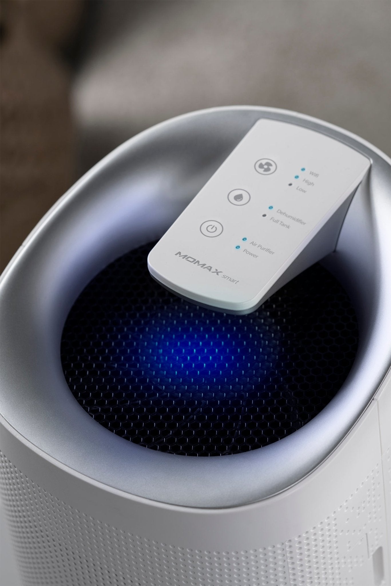 2Healthy IoT 雙功能空氣清新及抽濕機｜MOMAX Smart APP遙距控制、隔絕致敏源 - LINKO Shop