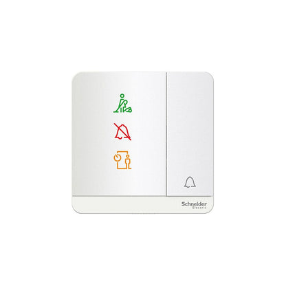 AvatarOn奐尚 10A 單位門鐘按手掣連勿擾/清理/等候圖像 （白／玫瑰金／灰／胡桃木）｜ 打造你的智能家居 - LINKO Shop
