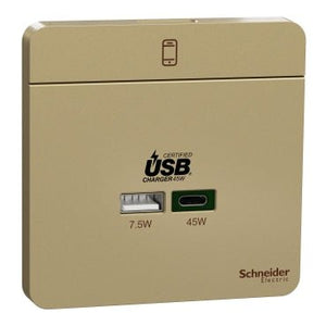 AvatarOn奐尚 45W USB 快速充電 type A+C (白/金/灰) | 請先查詢現貨 - LINKO Shop