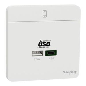 AvatarOn奐尚 45W USB 快速充電 type A+C (白/金/灰) | 請先查詢現貨 - LINKO Shop