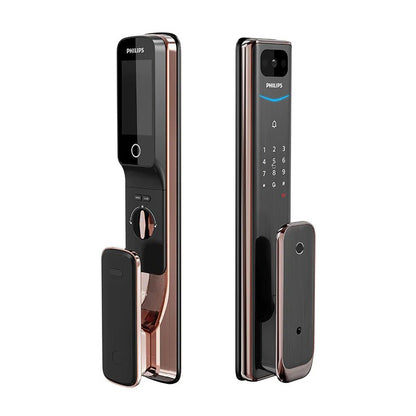 （入code減$200）Philips 飛利浦 EasyKey Alpha VP 門眼智能門鎖 Smart Video Doorlock Black (連基本安裝） - LINKO Shop