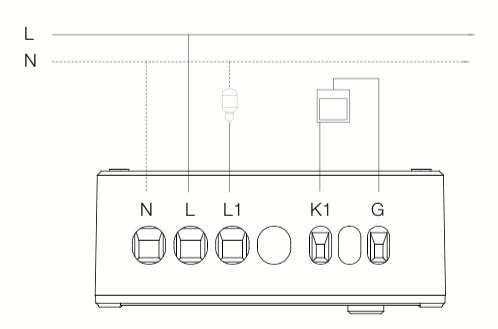 LifeSmart 奇點開關模塊 Cube Switch Module (一／二／三掣位) | 根據環境而自動調節燈光 - LINKO Shop