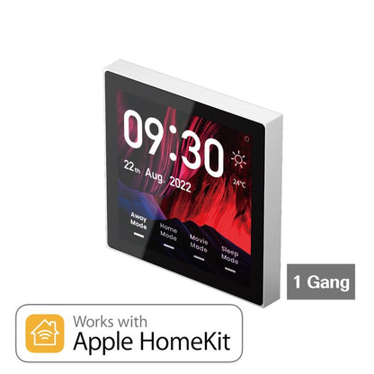 LifeSmart 超能面板 Pro HomeKit Nature Mini Pro (1／2／3位智能燈掣) (白/灰色)｜ 方便控制智能家電、簡單連接智能家電 - LINKO Shop