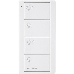 Lutron 4按鈕 Pico 射頻無線控制器 (帶兩組燈光控制的圖示) - LINKO Shop