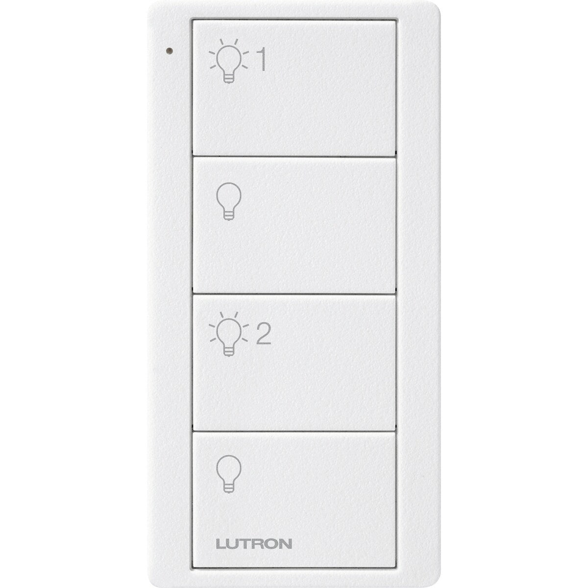 Lutron 4按鈕 Pico 射頻無線控制器 (帶兩組燈光控制的圖示) - LINKO Shop