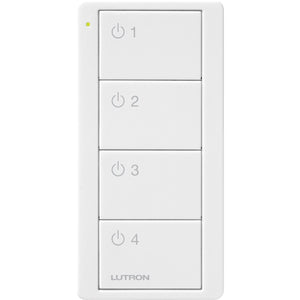 Lutron 4按鈕 Pico 射頻無線控制器 (帶4組燈光控制的圖示) - LINKO Shop