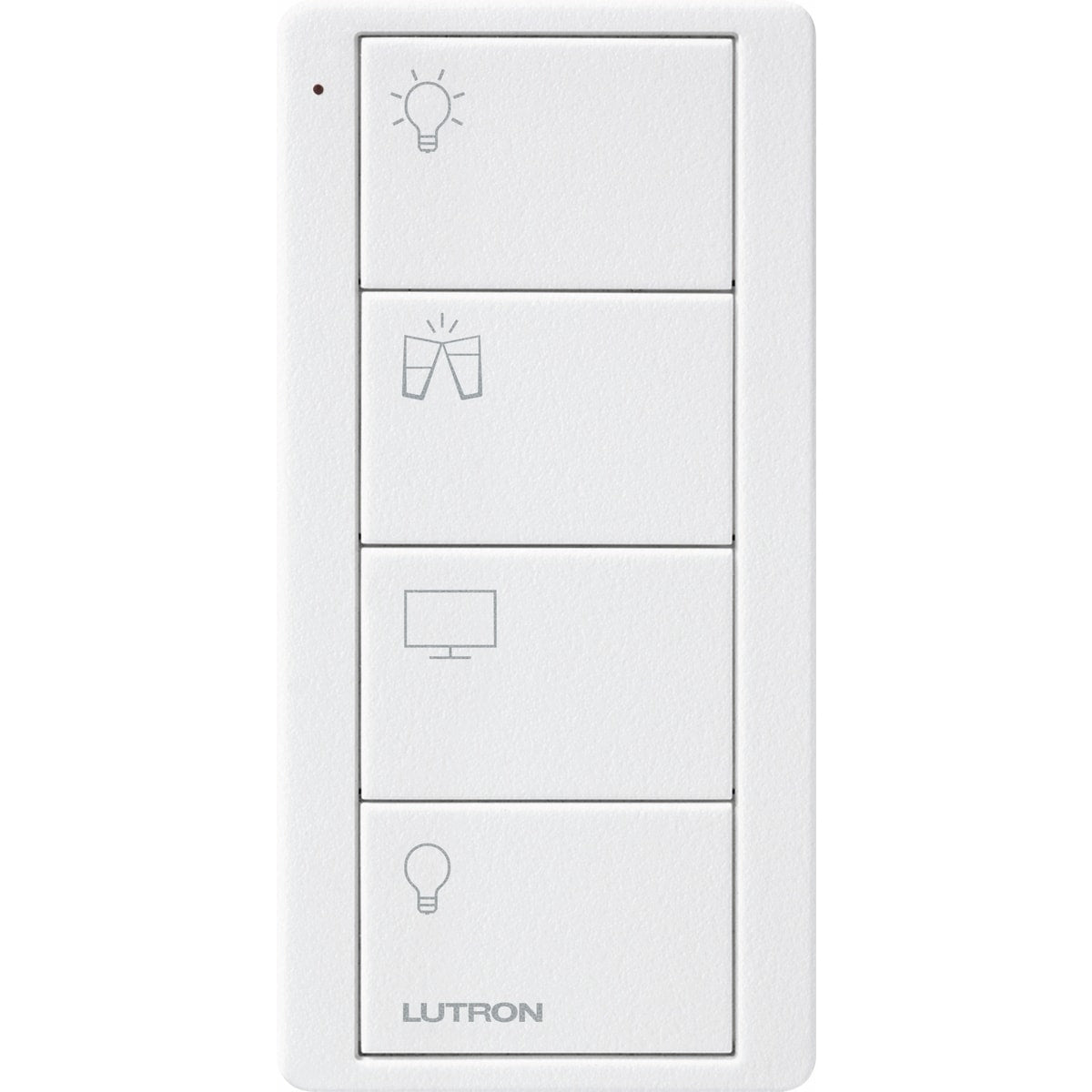 Lutron 4按鈕 Pico 射頻無線控制器 (客廳適用的場景圖示) - LINKO Shop