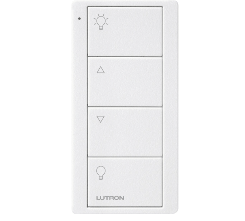 Lutron 4按鈕 Pico 射頻無線控制器 (帶燈光區控制的圖示) - LINKO Shop