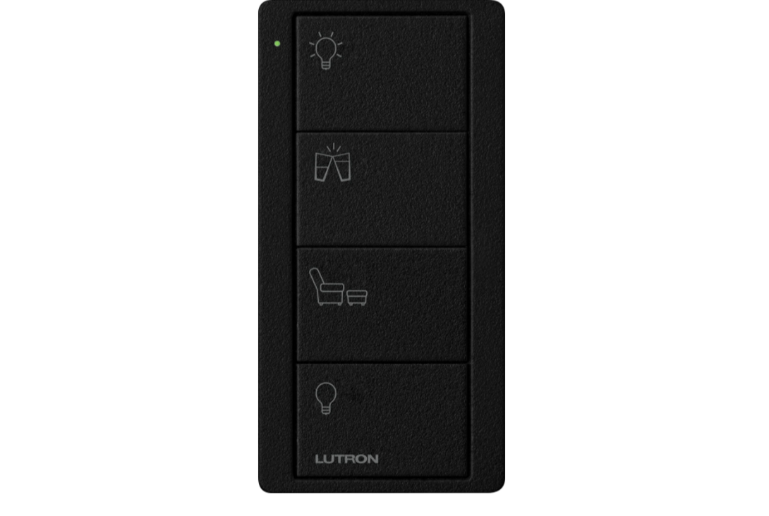 Lutron 4按鈕 Pico 射頻無線控制器 (帶任何房間適用的場景圖示) - LINKO Shop